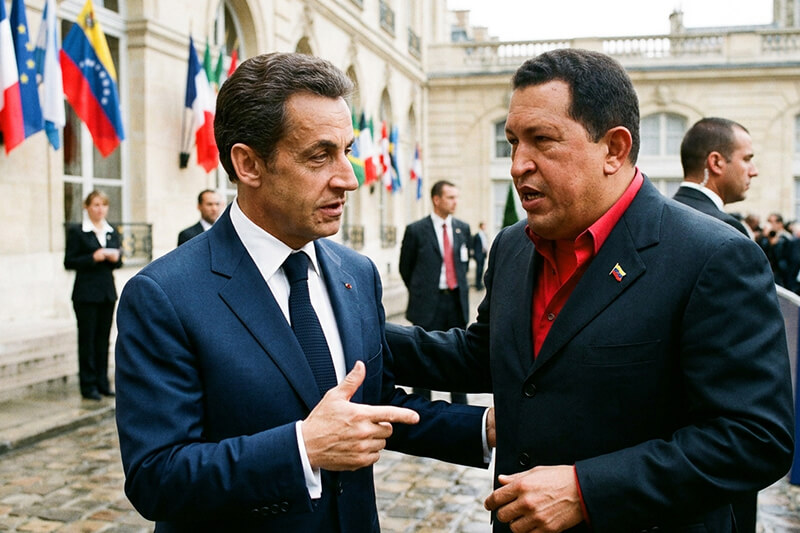 noti-Socil-Sarkozy-y-Chavez-contra-las-FARC