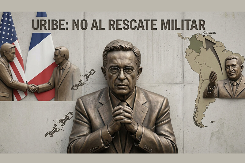 Uribe se Compromete al "no rescate"